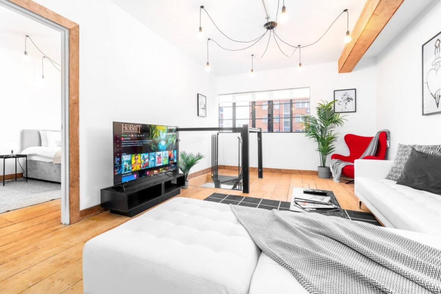 Loft Style Apartment - Near City Centre - Smart Tv- Wifi - Parking - Top Rated - 3Nt Бирмингем Экстерьер фото