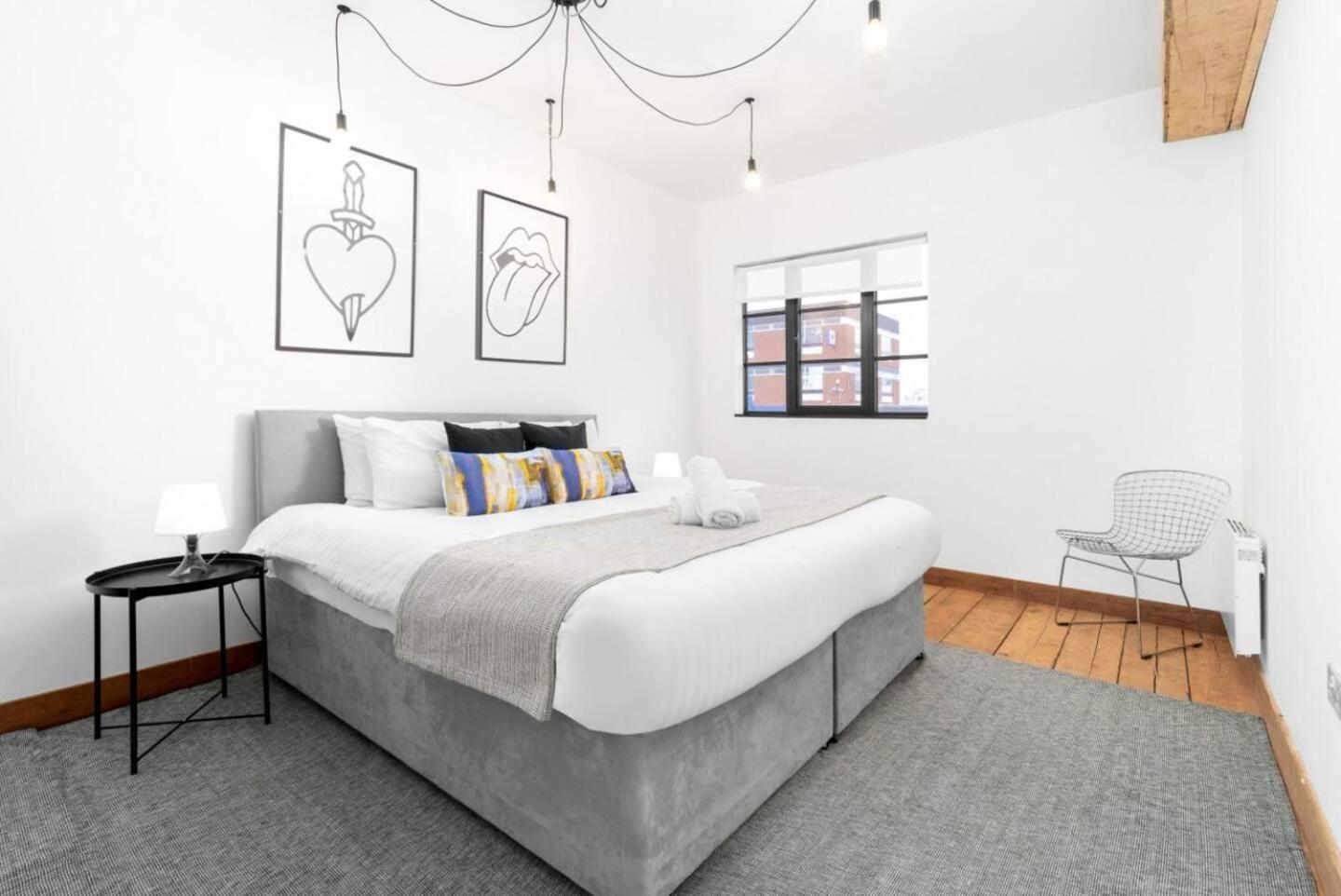 Loft Style Apartment - Near City Centre - Smart Tv- Wifi - Parking - Top Rated - 3Nt Бирмингем Экстерьер фото