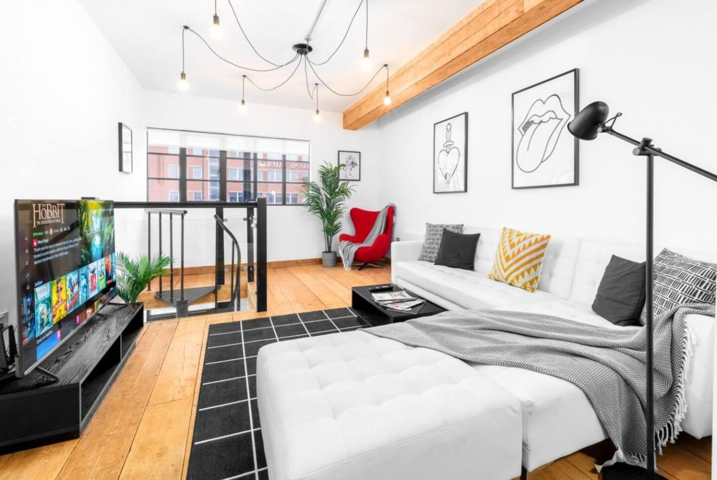 Loft Style Apartment - Near City Centre - Smart Tv- Wifi - Parking - Top Rated - 3Nt Бирмингем Экстерьер фото